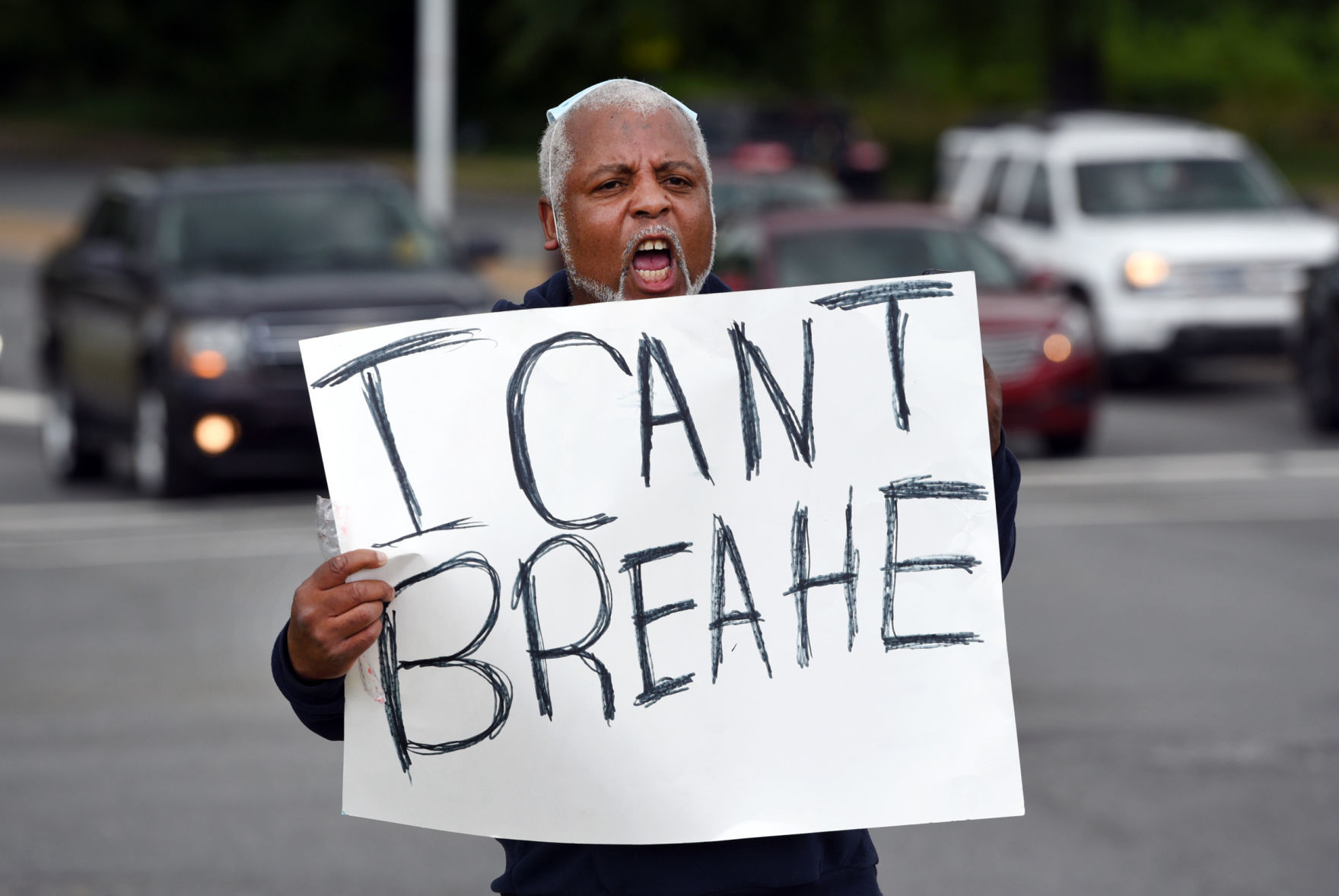 East Winston protest